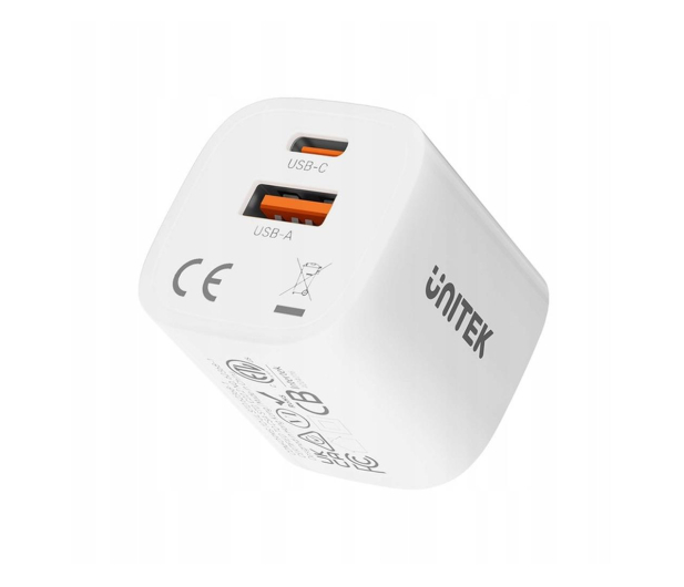 UNITEK Ładowarka sieciowa 33W - USB-C, USB-A P1125AWH01-EU - 1291402 - zdjęcie 4
